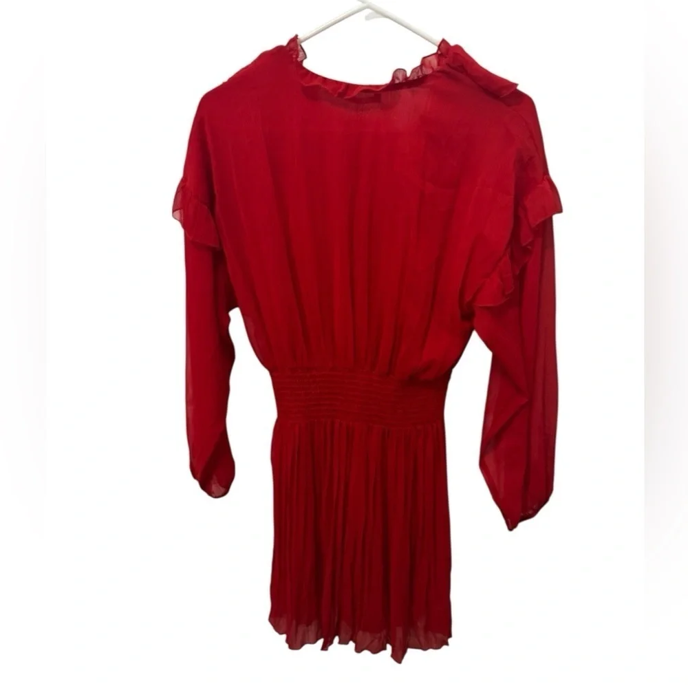 ZARA SHORT RUFFLED DRESS BRAND NEW WITH TAGS Small